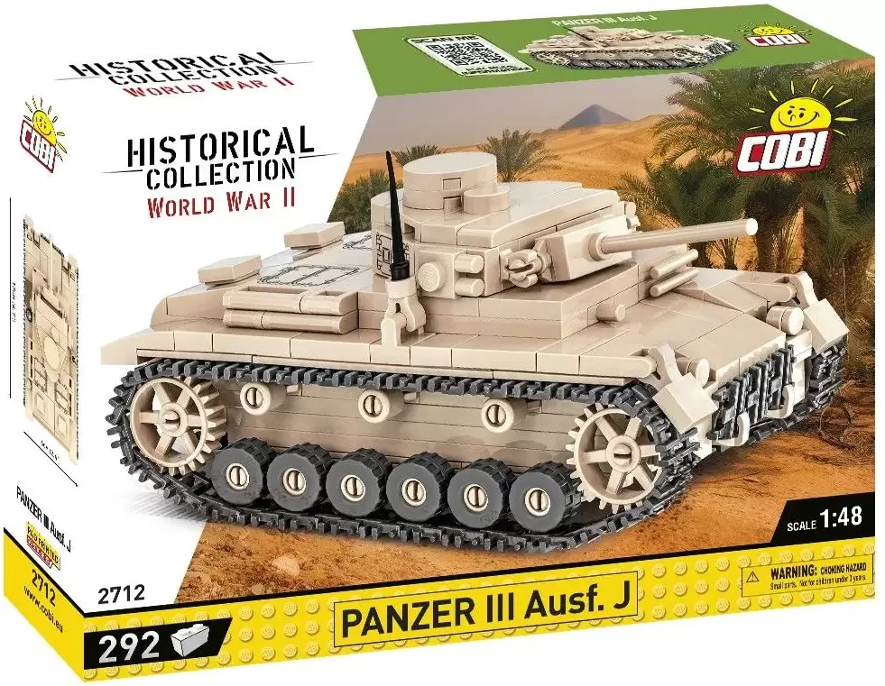 COBI World War II 2712 Panzer III Ausf. J