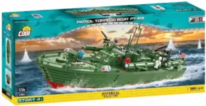 COBI World War II 4825 Patrol Torpedo Boat PT-109