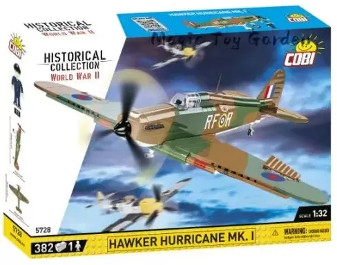 COBI World War II 5728 Hawker Hurricane Mk.I