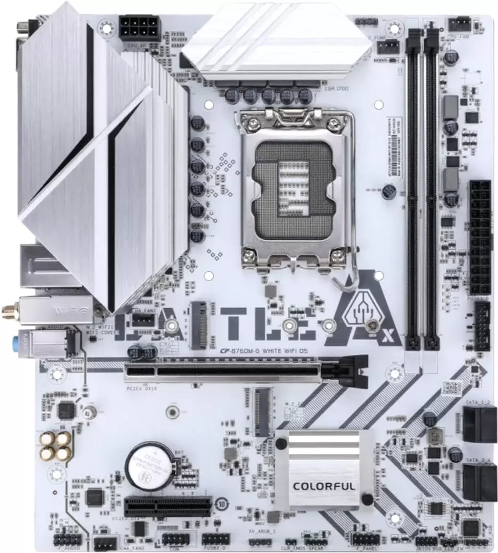 Colorful Battle-AX B760M-G White WiFi D5 V20