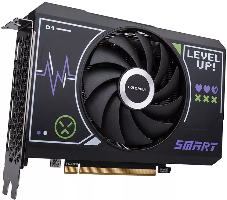 Видеокарта Colorful GeForce RTX 4060 Mini 8GB-V фото 3