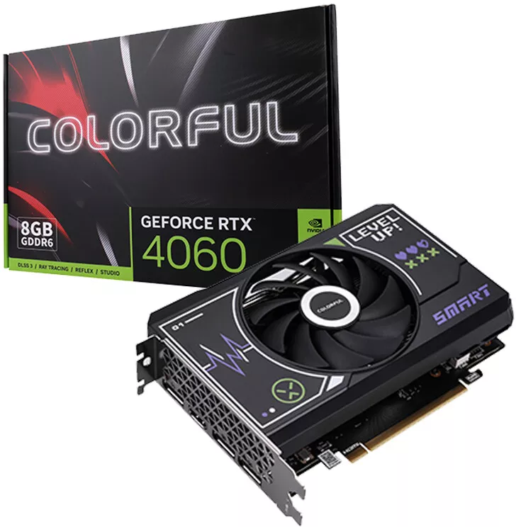 Видеокарта Colorful GeForce RTX 4060 Mini 8GB-V фото 5