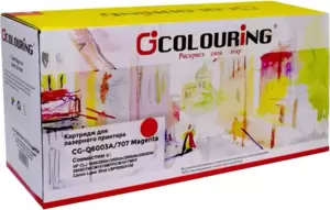 Картридж Colouring CG-Q6003A/707 (аналог Canon Cartridge 707 Magenta, HP Q6003A) фото