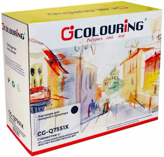 Colouring CG-Q7551X (аналог HP 51X (Q7551X))