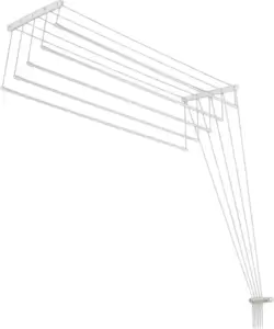 Сушилка для белья Comfort Alumin Alfa Hit Стальная 140 см