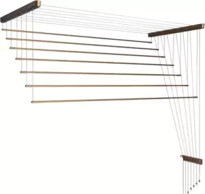 Сушилка для белья Comfort Alumin Group Bronze Premium 7 прутьев 2м (бронзовый) фото