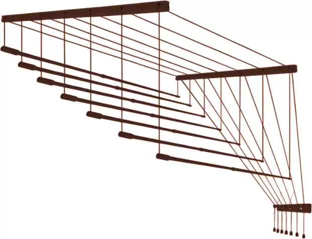 Comfort Alumin Group Chocolate Premium 7 прутьев 2.4м (шоколадный)
