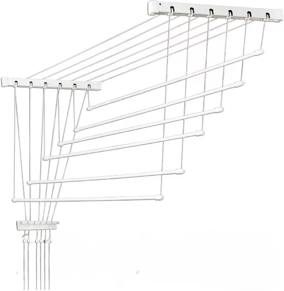 Comfort Alumin Group Потолочная 6 прутьев 150 см (стальная с металлическим креплением)