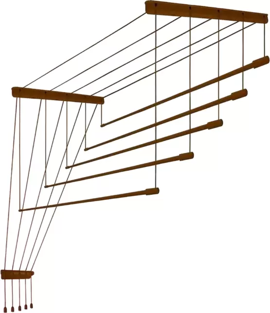 Comfort Alumin Group Потолочная Алюминиевая Bronze Style 5 прутьев 2.5 м (бронзовый)