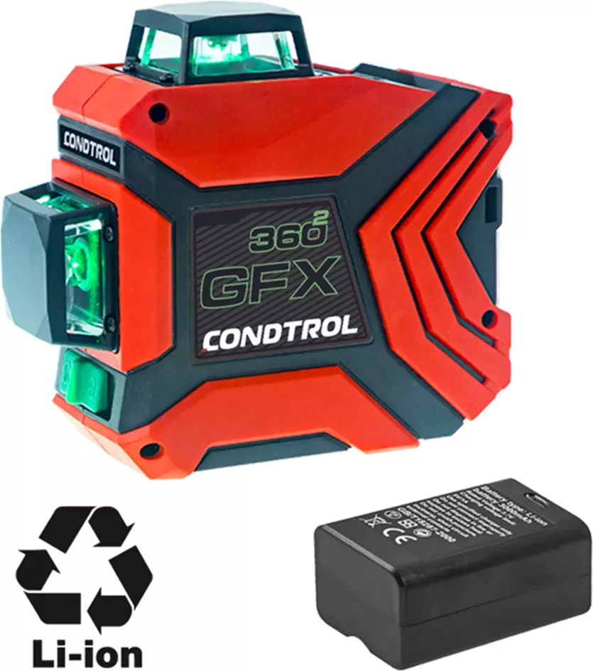 Лазерный нивелир Condtrol GFX 360-2 фото