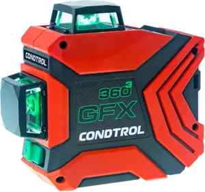 Лазерный нивелир Condtrol GFX 360-3 Kit фото