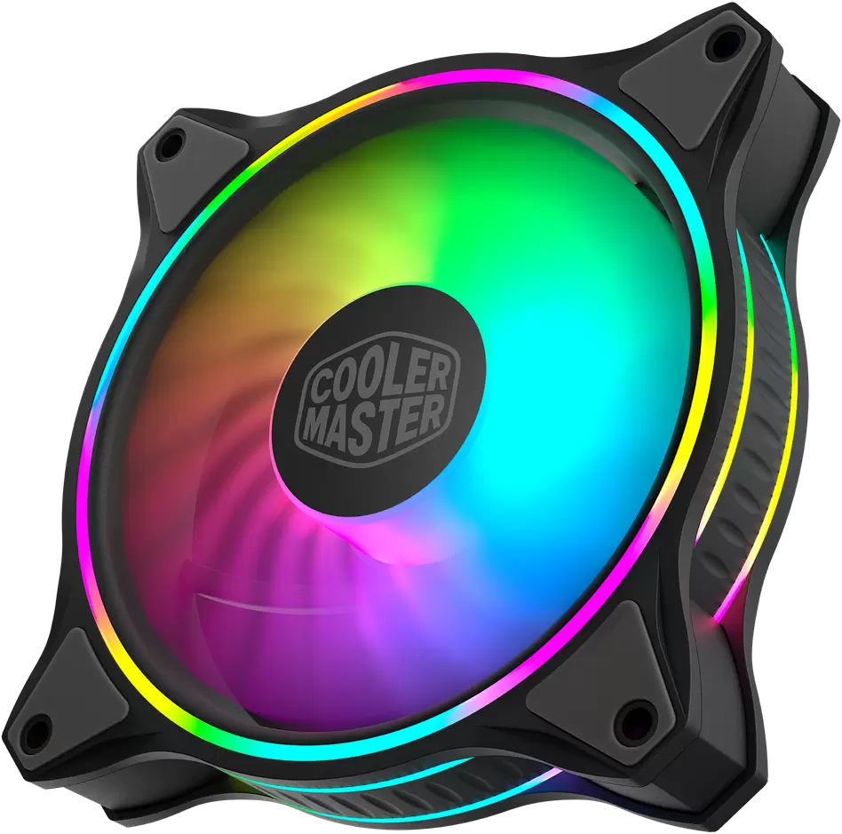 Комплект вентиляторов для корпуса с контроллером Cooler Master MasterFan MF120 Halo 3in1 MFL-B2DN-183PA-R1 фото