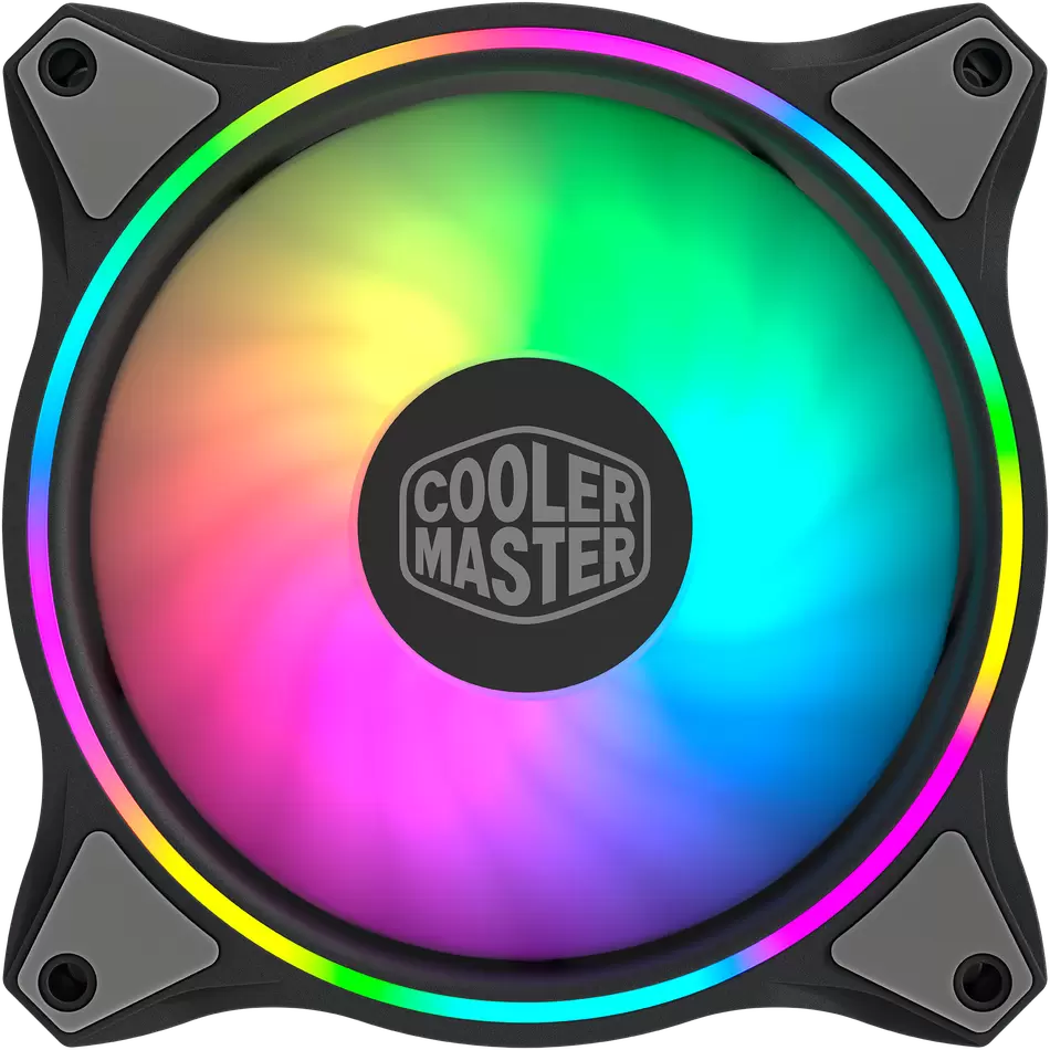 Комплект вентиляторов для корпуса с контроллером Cooler Master MasterFan MF120 Halo 3in1 MFL-B2DN-183PA-R1 фото
