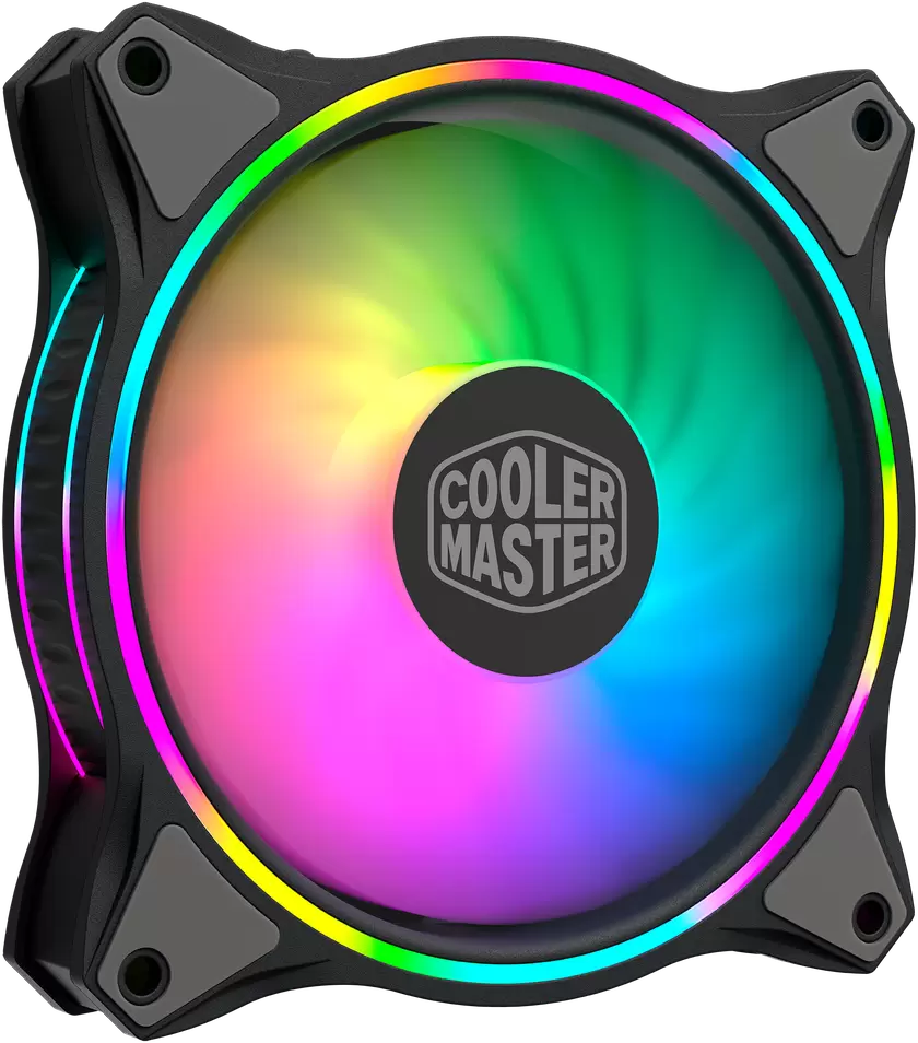Комплект вентиляторов для корпуса с контроллером Cooler Master MasterFan MF120 Halo 3in1 MFL-B2DN-183PA-R1 фото