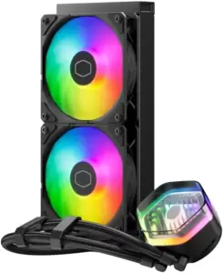 Система жидкостного охлаждения для процессора Cooler Master MasterLiquid 240 Atmos ARGB MLX-D24M-A25PZ-R1 фото