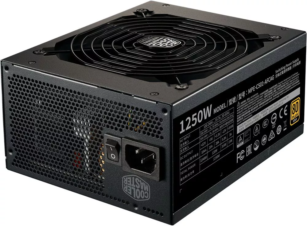 Блок питания Cooler Master MWE Gold 1250 V2 Full Modular MPE-C501-AFCAG-EU фото