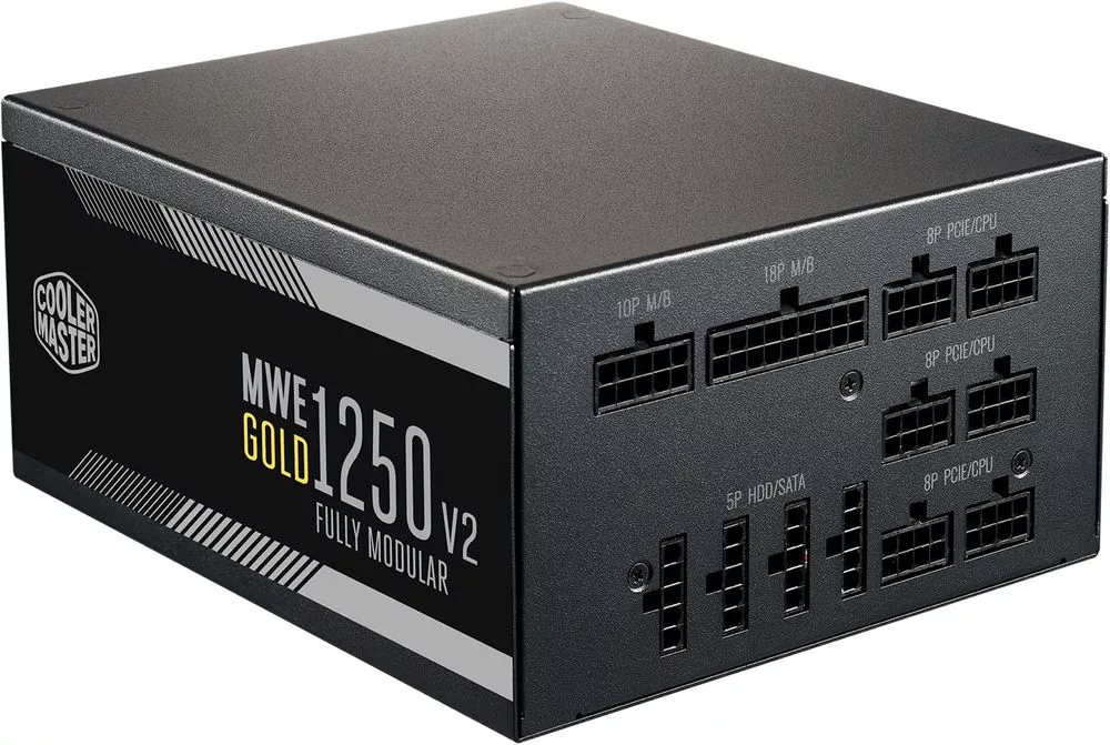 Блок питания Cooler Master MWE Gold 1250 V2 Full Modular MPE-C501-AFCAG-EU фото