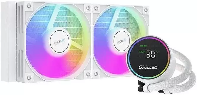 Coolleo Ice Fairy Dig 240 Lite (белый)