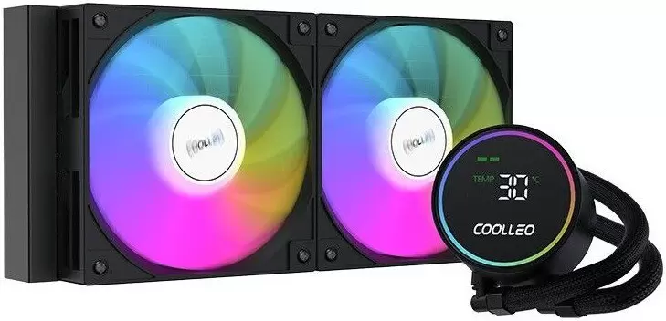 Coolleo Ice Fairy Dig 240 Lite (черный)