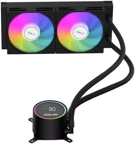 Кулер для процессора Coolleo Ice Fairy Dig 240 Lite (черный) фото