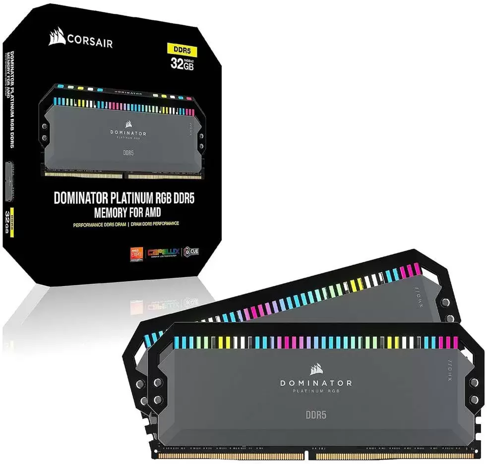 Оперативная память Corsair Dominator Platinum RGB 2x16ГБ DDR5 6000 МГц CMT32GX5M2B6000Z30K фото 5