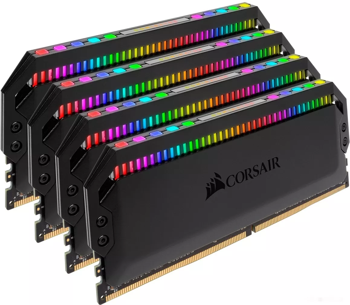 Оперативная память Corsair Dominator Platinum RGB 4x8GB DDR4 PC4-25600 CMT32GX4M4C3200C16 фото 2