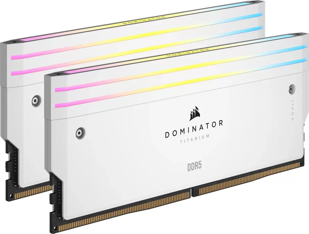 Оперативная память Corsair Dominator Titanium RGB 2x16ГБ DDR5 6400 МГц CMP32GX5M2B6400C32W фото 2
