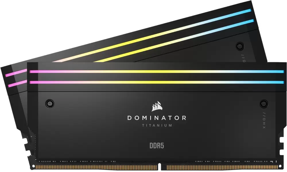 Оперативная память Corsair Dominator Titanium RGB 2x32ГБ DDR5 6000 МГц CMP64GX5M2B6000C30 фото