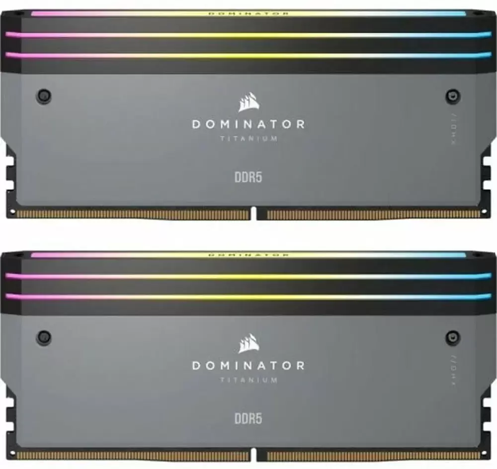 Оперативная память Corsair Dominator Titanium RGB 2x32ГБ DDR5 6000 МГц CMP64GX5M2B6000Z30 фото
