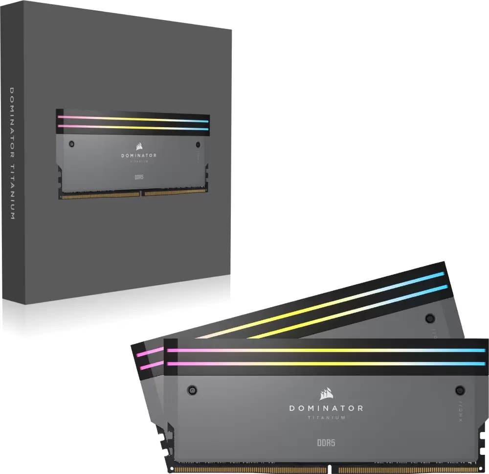 Оперативная память Corsair Dominator Titanium RGB 2x32ГБ DDR5 6000 МГц CMP64GX5M2B6000Z30 фото 6