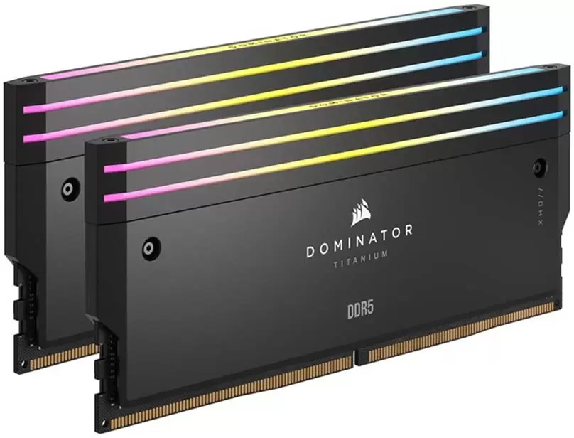 Оперативная память Corsair Dominator Titanium RGB 2x32ГБ DDR5 6600 МГц CMP64GX5M2X6600C32 фото 2