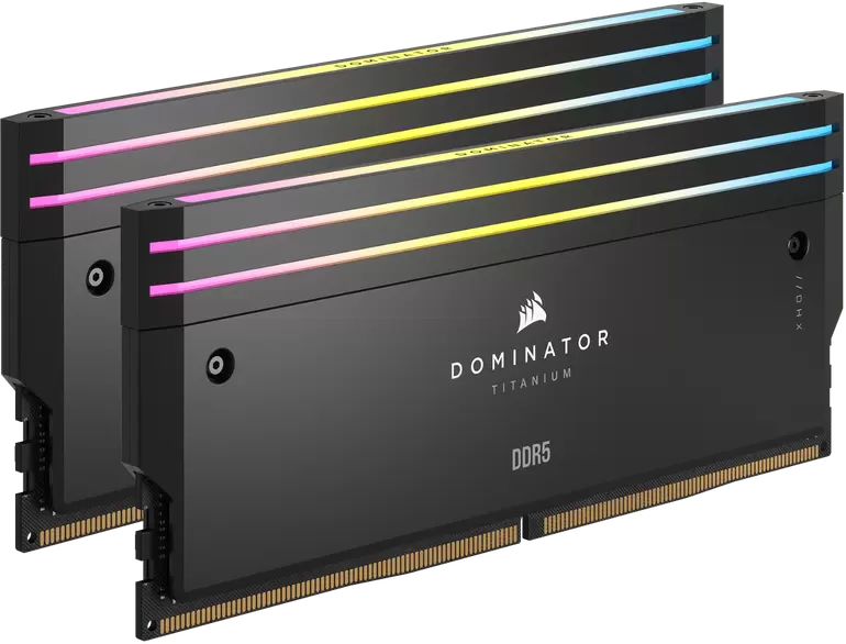 Оперативная память Corsair Dominator Titanium RGB 2x48ГБ DDR5 6400 МГц CMP96GX5M2B6400C32 фото 2