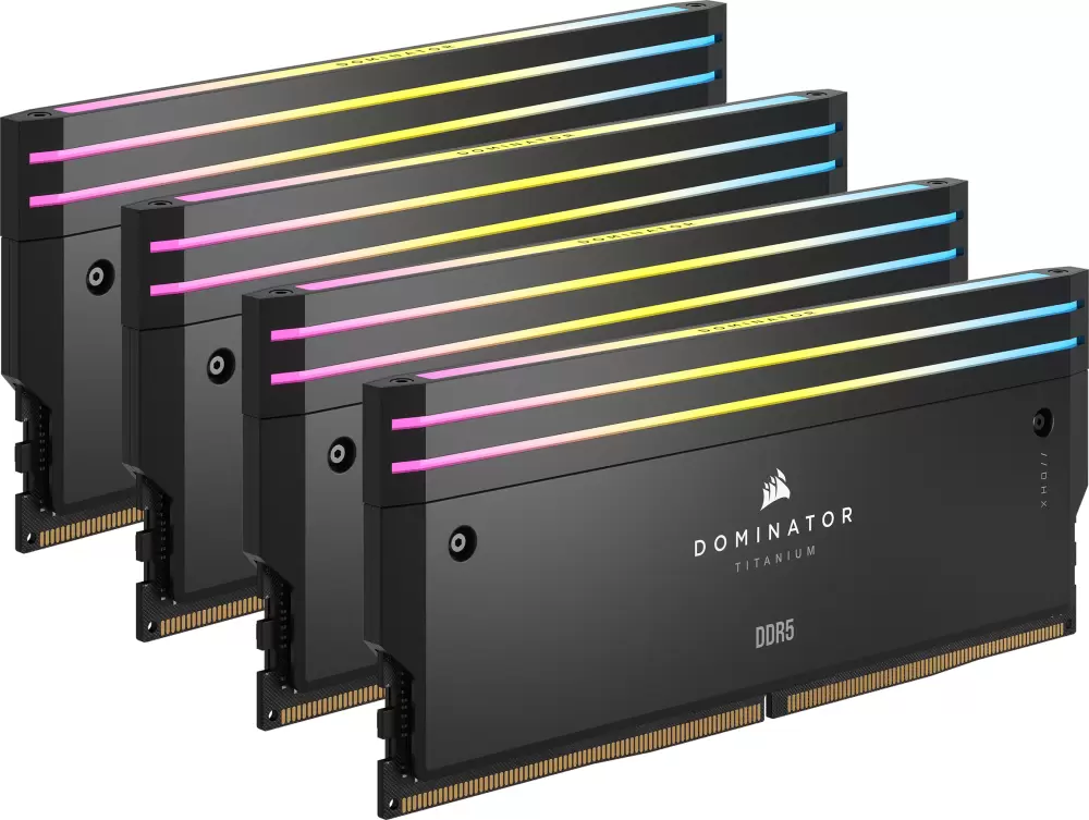 Оперативная память Corsair Dominator Titanium RGB 4x16ГБ DDR5 6400 МГц CMP64GX5M4B6400C32 фото 2