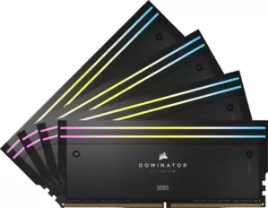 Оперативная память Corsair Dominator Titanium RGB 4x16ГБ DDR5 6400 МГц CMP64GX5M4B6400C32 фото