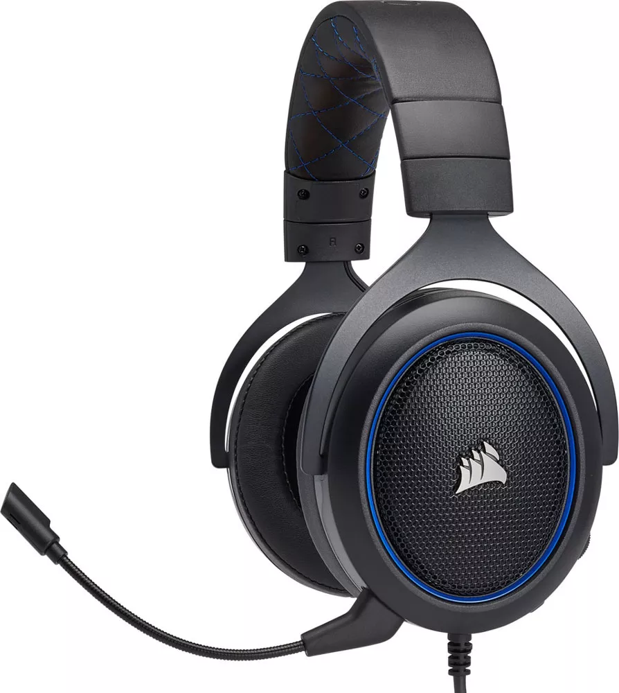 Corsair HS50 Black/Blue