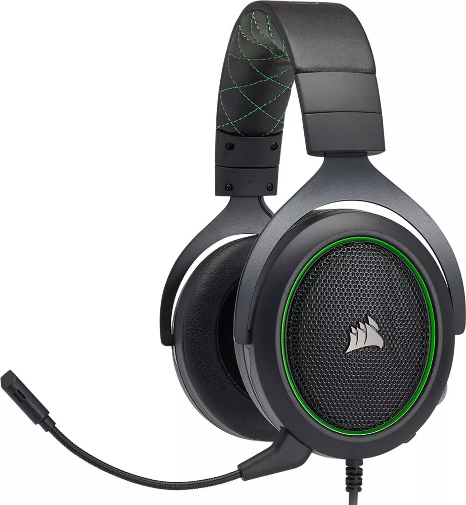 Corsair HS50 Black/Green