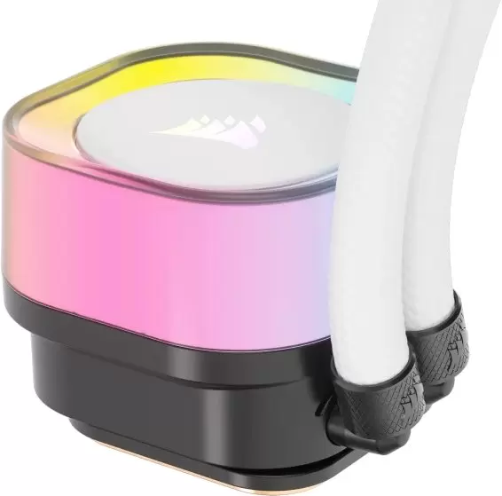 Система жидкостного охлаждения для процессора Corsair iCUE LINK H100i RGB White CW-9061005-WW фото