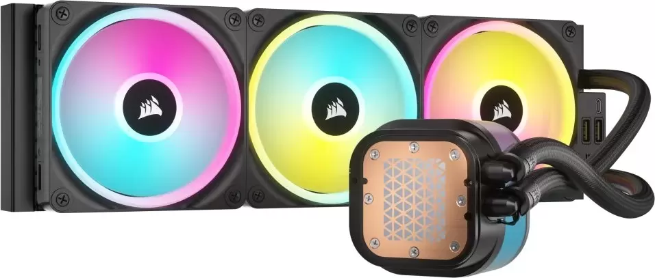 Система жидкостного охлаждения для процессора Corsair iCUE LINK H150i RGB CW-9061003-WW фото