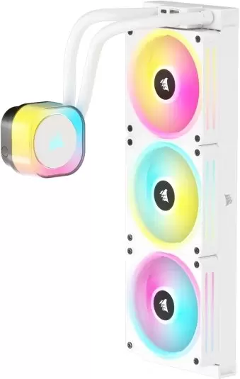 Система жидкостного охлаждения для процессора Corsair iCUE LINK H150i RGB White CW-9061006-WW фото