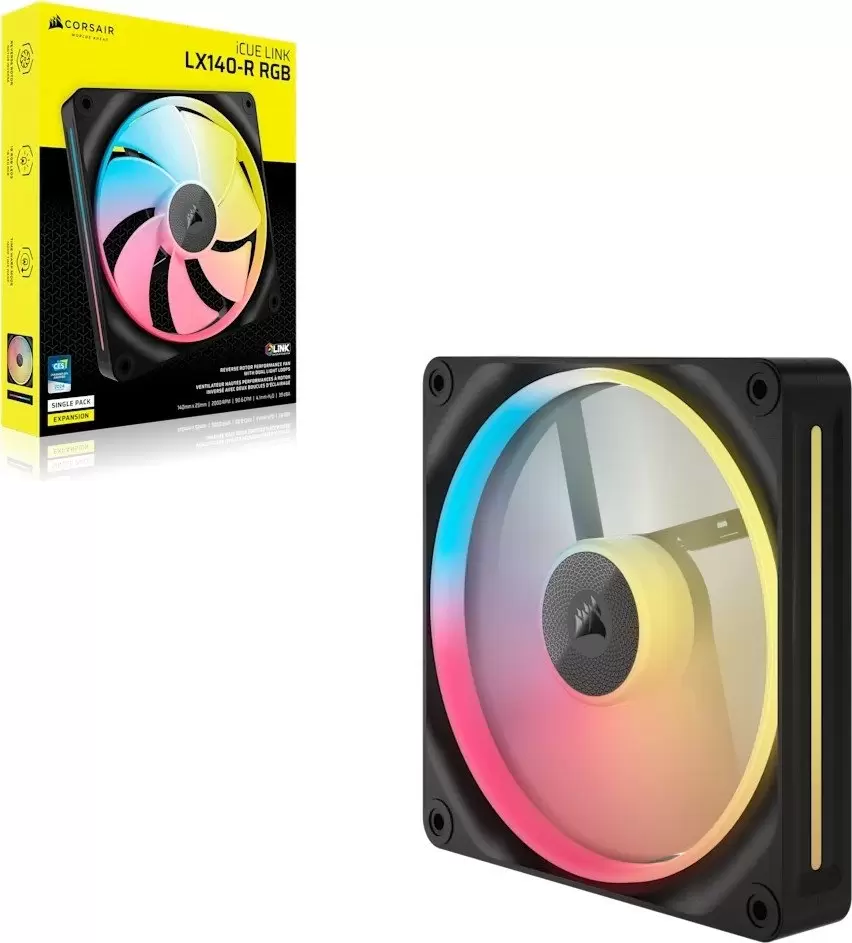 Вентилятор для корпуса Corsair iCUE LINK LX140R RGB Reverse CO-9051051-WW фото