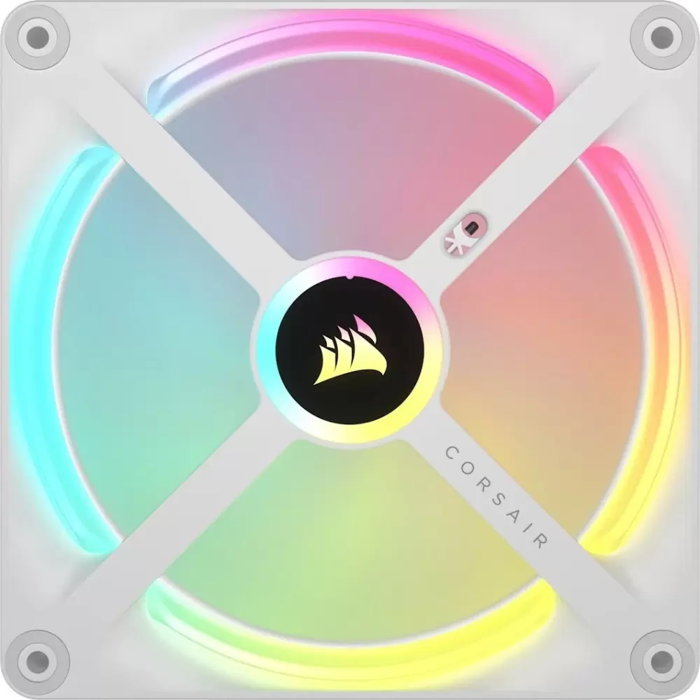 Комплект вентиляторов для корпуса Corsair iCUE LINK QX140 RGB Dual Pack + Hub CO-9051008-WW фото