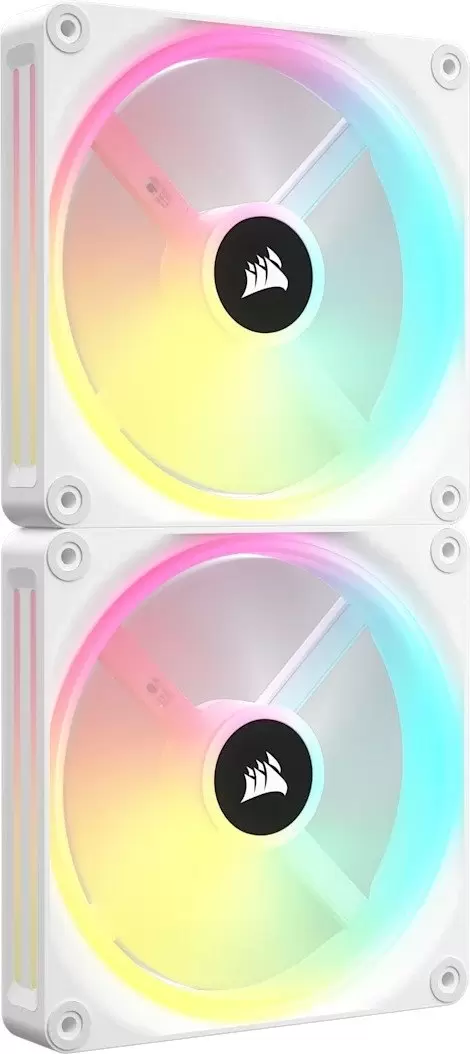 Комплект вентиляторов для корпуса Corsair iCUE LINK QX140 RGB Dual Pack + Hub CO-9051008-WW фото