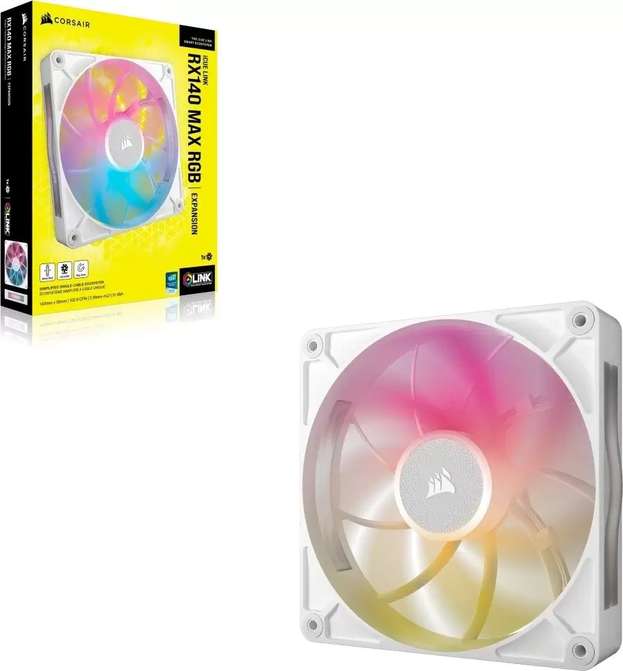 Вентилятор для корпуса Corsair iCUE LINK RX140 RGB MAX CO-9051039-WW фото
