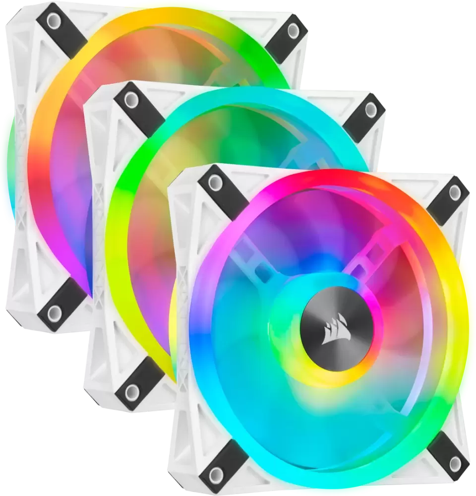 Corsair iCUE QL120 RGB White Triple Pack CO-9050104-WW