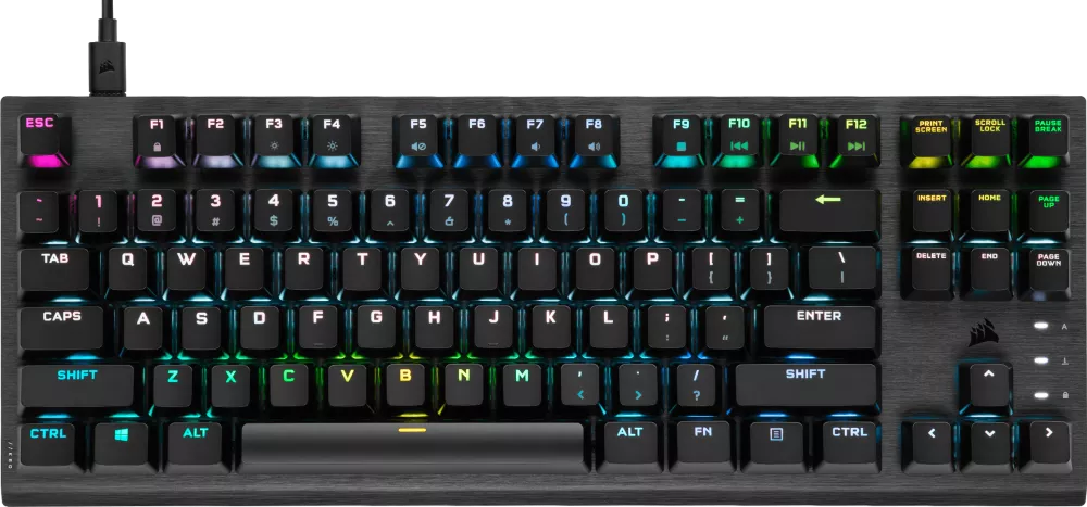 Corsair K60 Pro TKL (черный, Corsair OPX, нет кириллицы)
