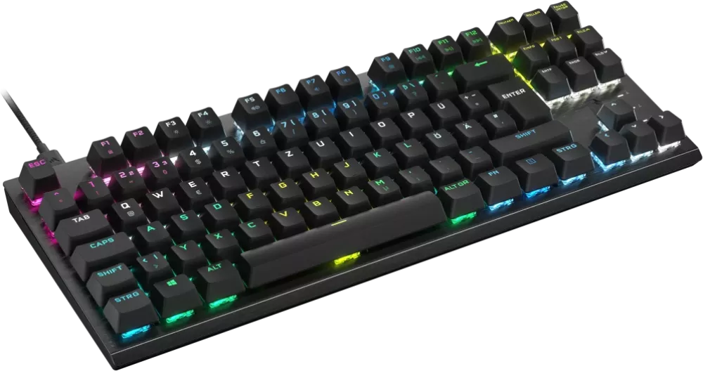 Клавиатура Corsair K60 Pro TKL (черный, Corsair OPX, нет кириллицы) фото 3