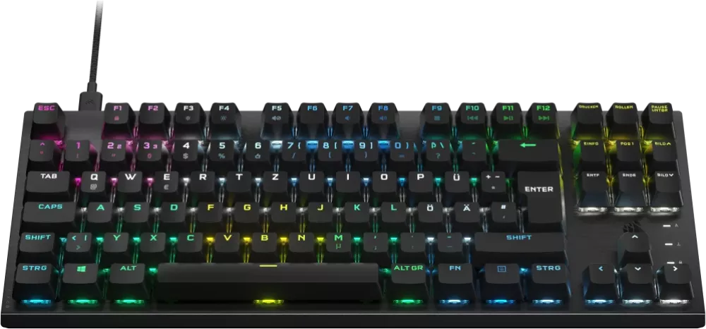 Клавиатура Corsair K60 Pro TKL (черный, Corsair OPX, нет кириллицы) фото 4