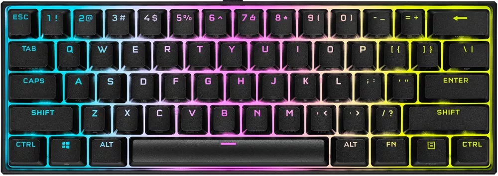 Corsair K65 RGB Mini 60% (Cherry MX Speed, нет кириллицы)