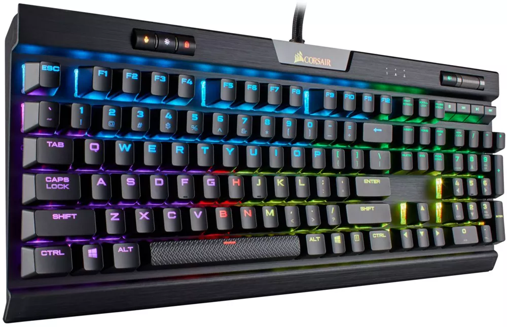 Клавиатура Corsair K70 RGB MK.2 (Cherry MX Brown, нет кириллицы) фото 6
