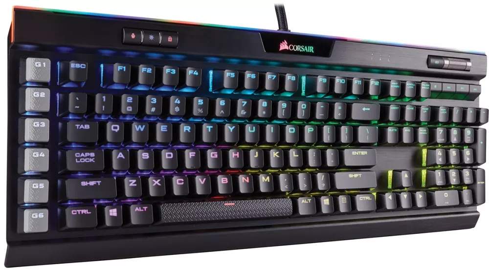 Клавиатура Corsair K95 RGB Platinum (Cherry MX Speed) фото 7